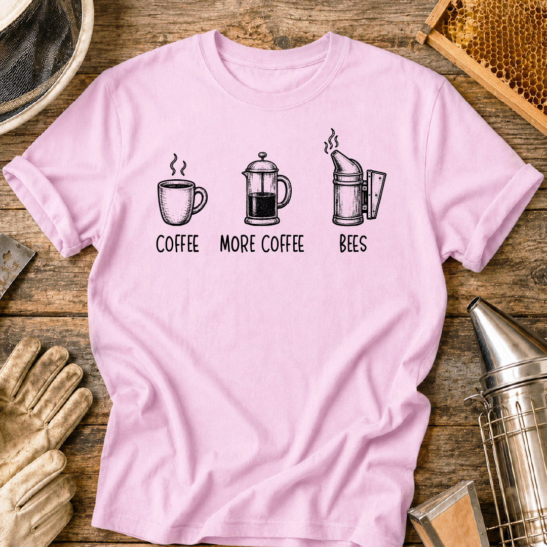 Coffee Coffee Bees T-Shirt