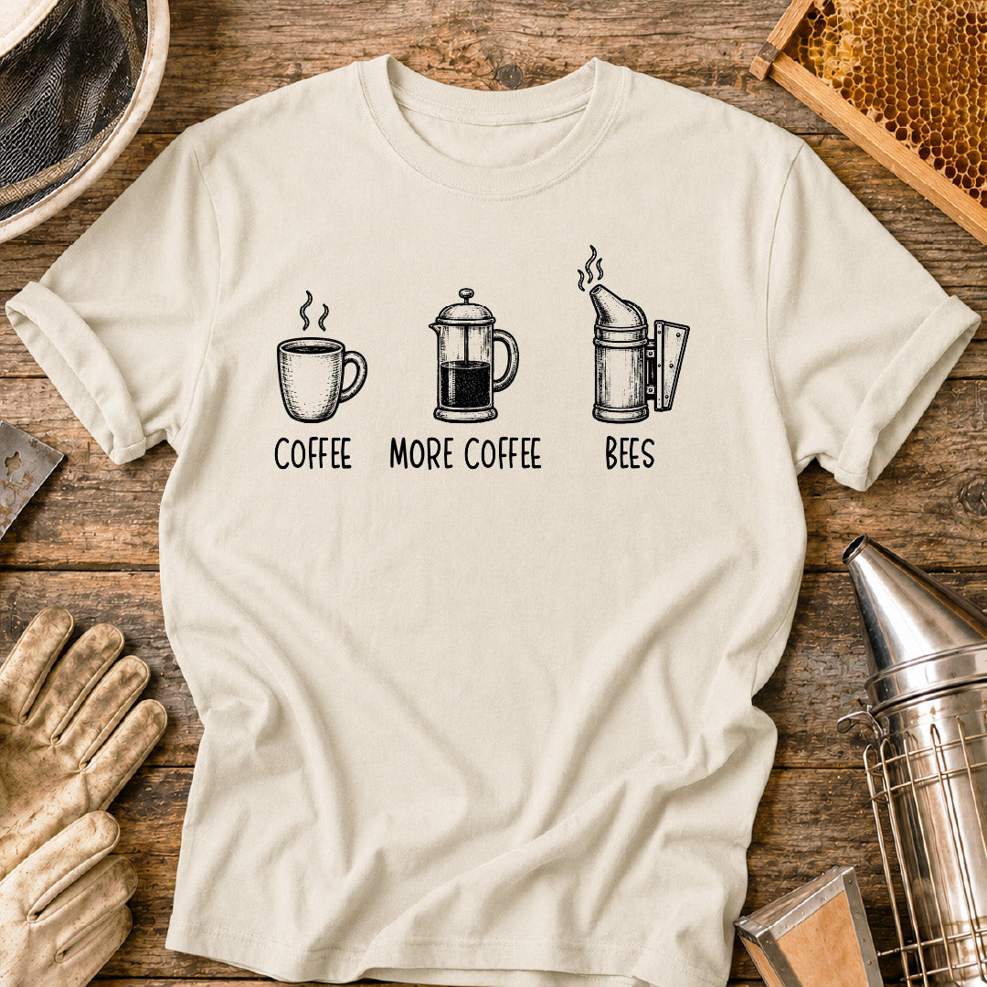 Coffee Coffee Bees T-Shirt