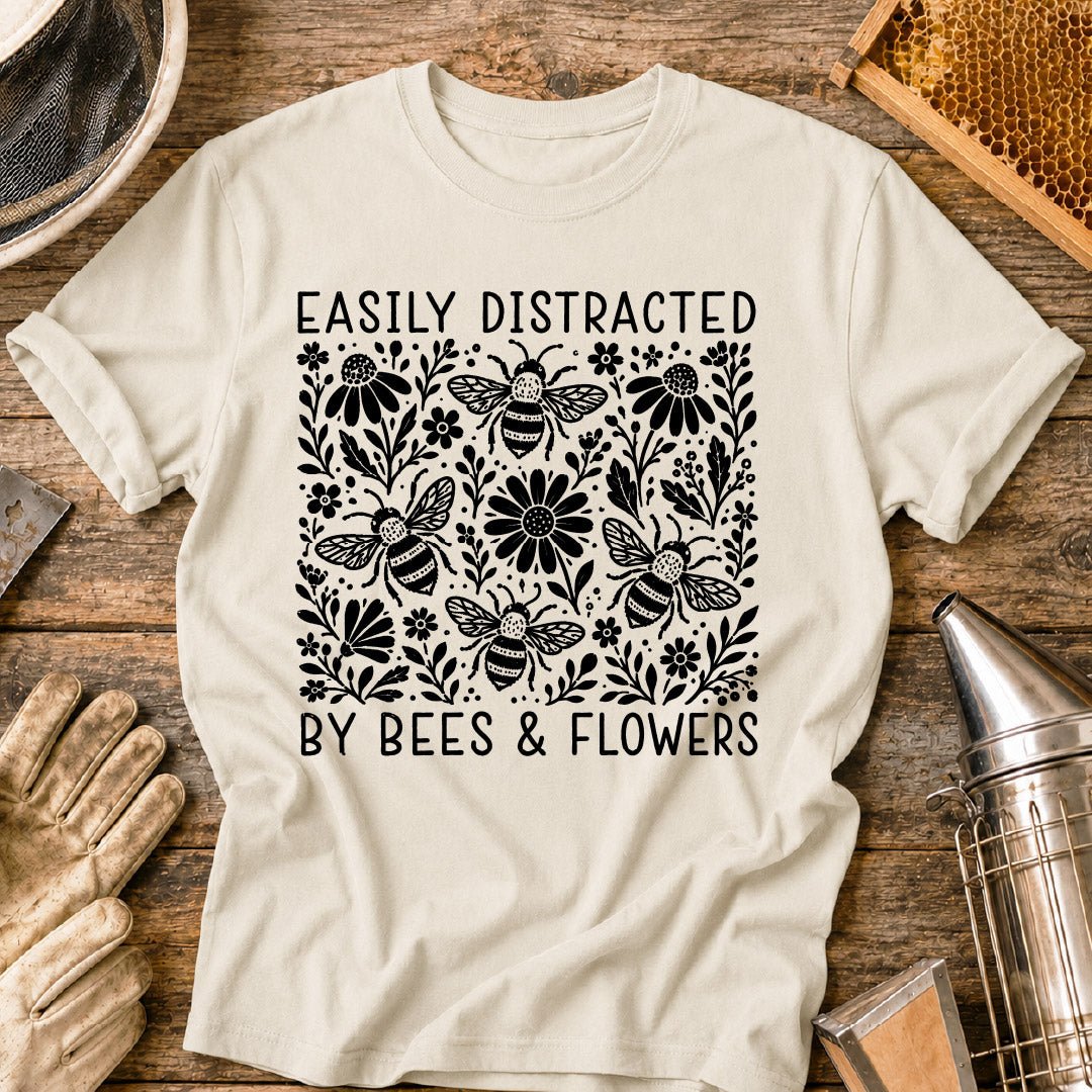 Easily Distracted by Bees T-Shirt