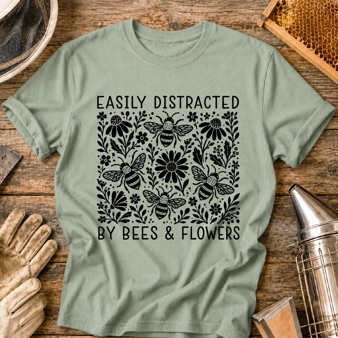 Easily Distracted by Bees T-Shirt
