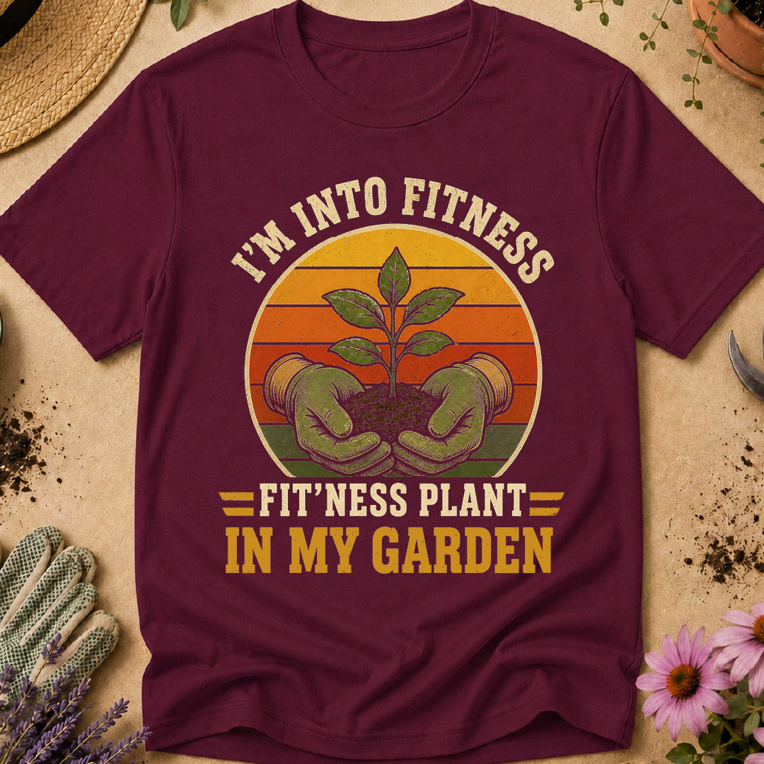 im into fitness gardening shirt, fitness plant in my garden, funny gardening shirt, gardener gift, gardening humor, plant lover shirt, vegetable gardener shirt, garden lover gift, backyard gardener, funny gardener shirt