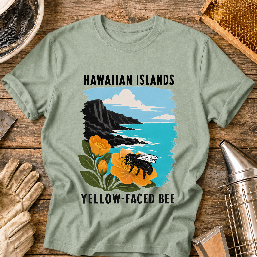 Hawaiian Yellow Faced Bee T-Shirt