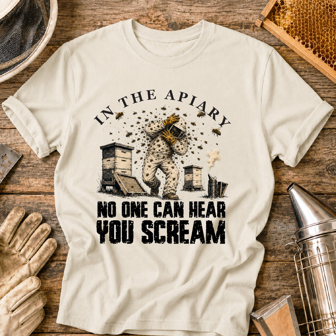 In The Apiary No One Can Hear You Scream T-Shirt
