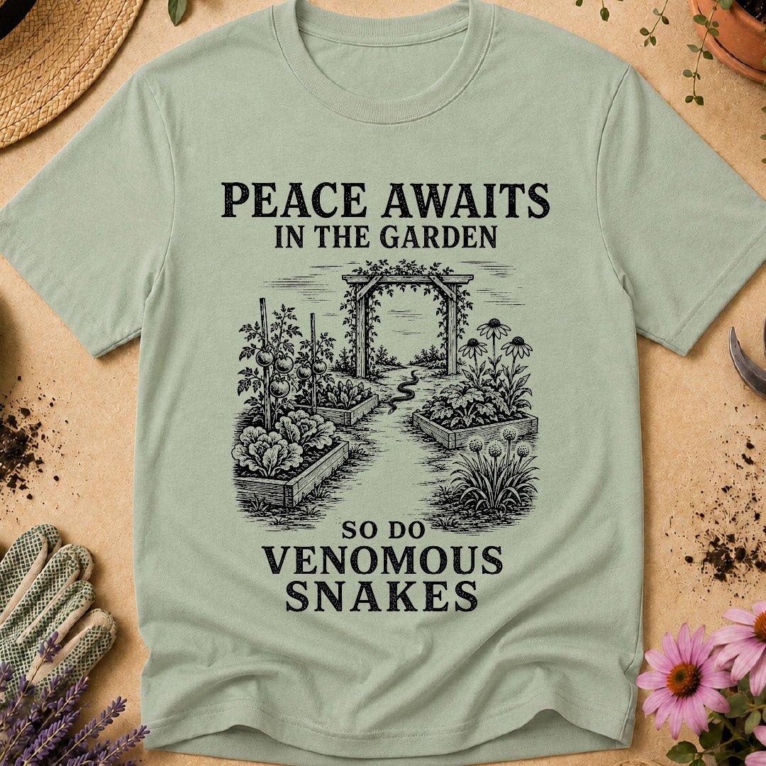 Peace Awaits in the Garden T-Shirt