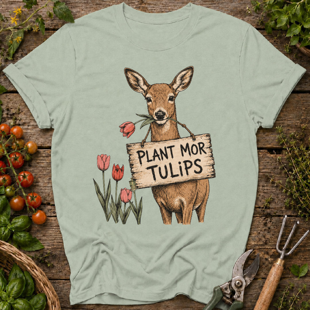 Plant Mor Tulips T-Shirt