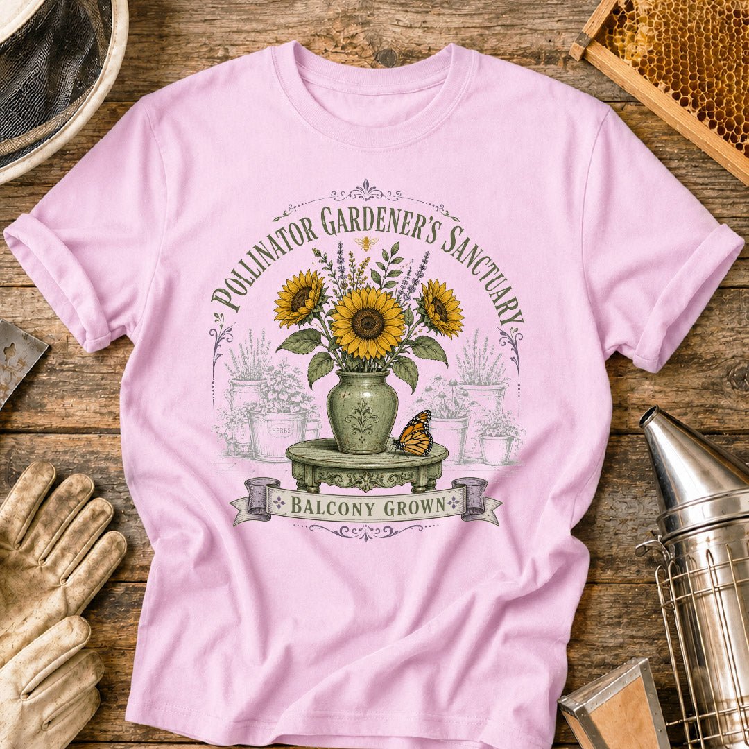 Pollinator Sanctuary - Balcony Grown T-Shirt