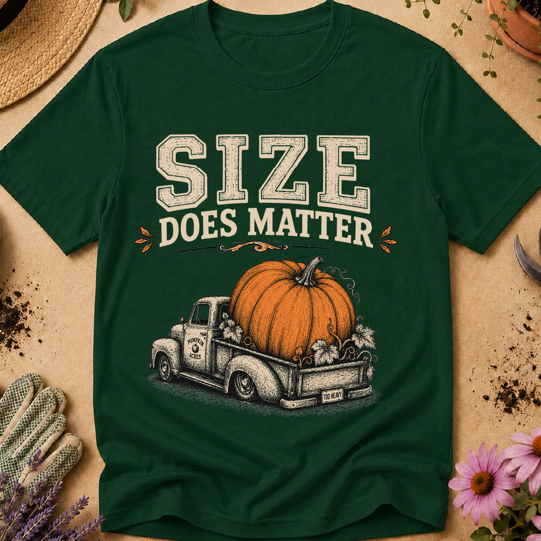 Size Matters Pumpkin T-Shirt