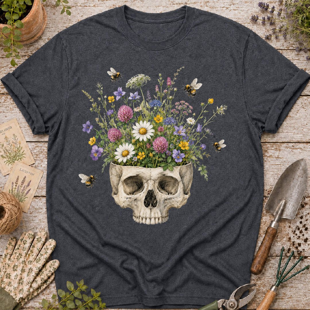 Wildflower Skull T-Shirt