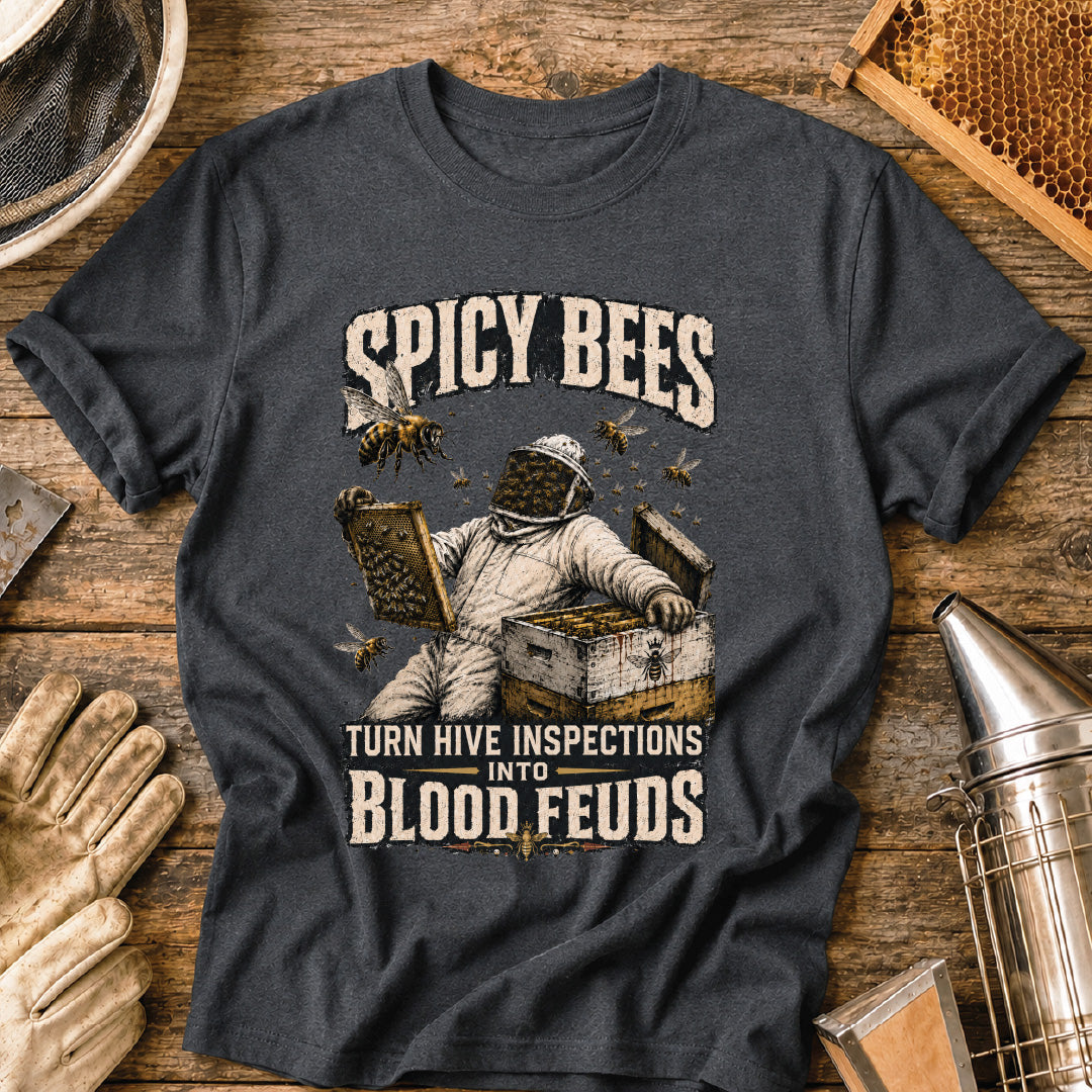Spicy Bees Have a Blood Feud T-Shirt
