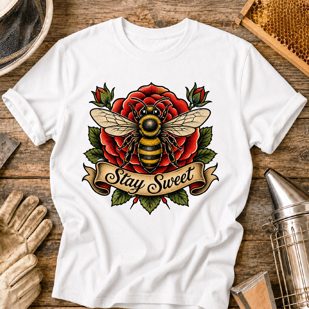 Stay Sweet Tattoo Style T-Shirt