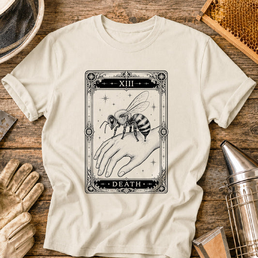 Bee Death Tarot Card T-Shirt