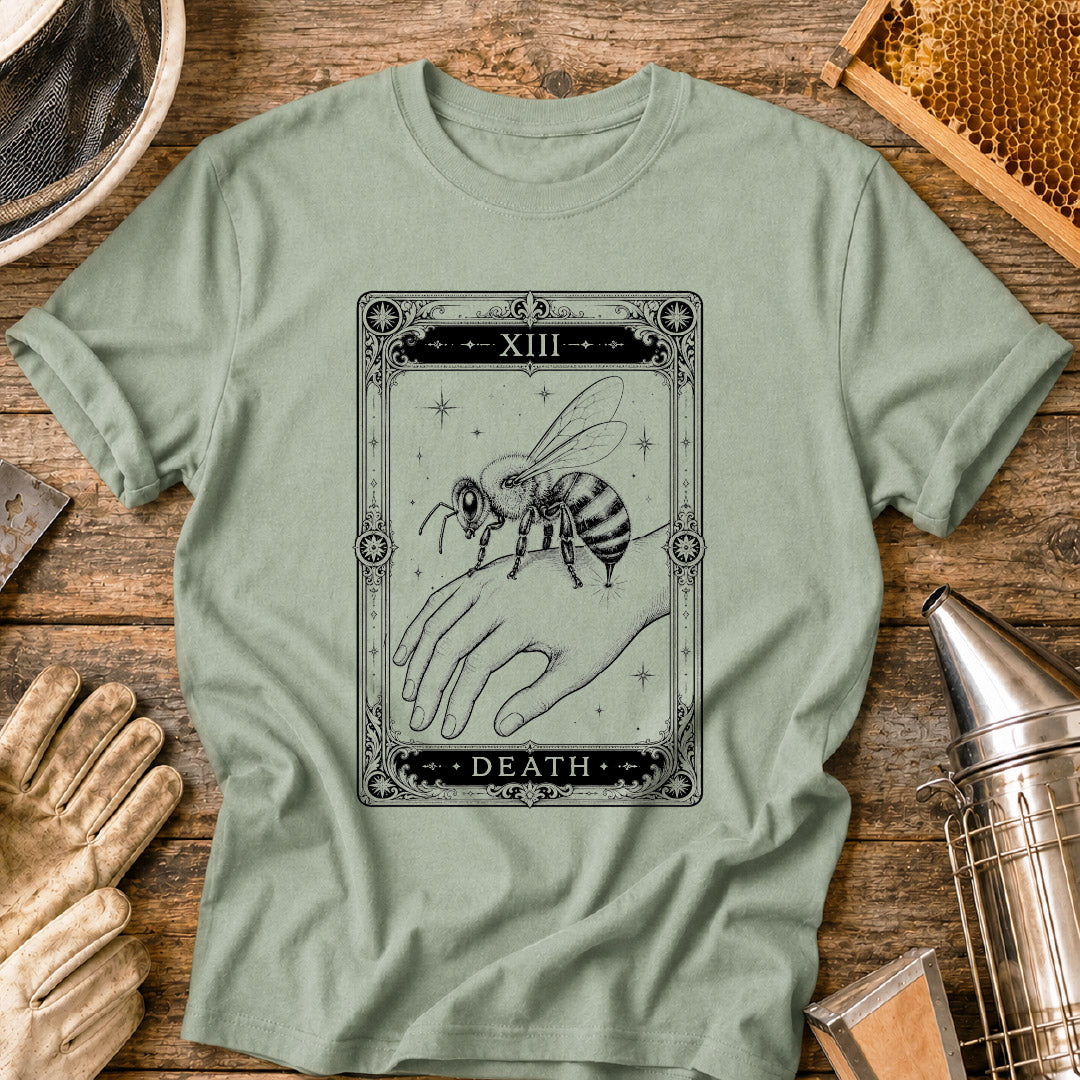 Bee Death Tarot Card T-Shirt