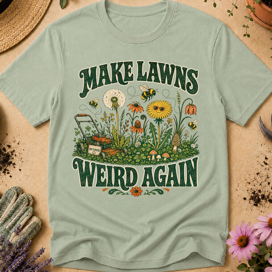 Make Lawns Weird Again T-Shirt