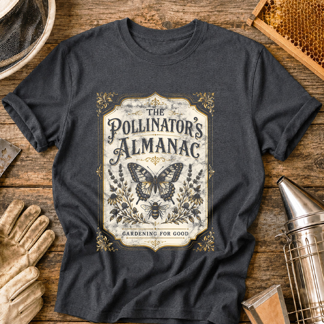 The Pollinator's Almanac Bee & Butterfly T-Shirt