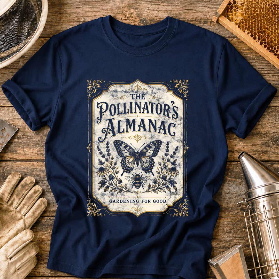 The Pollinator's Almanac Bee & Butterfly T-Shirt
