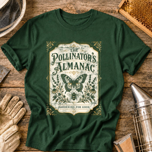 The Pollinator's Almanac Bee & Butterfly T-Shirt