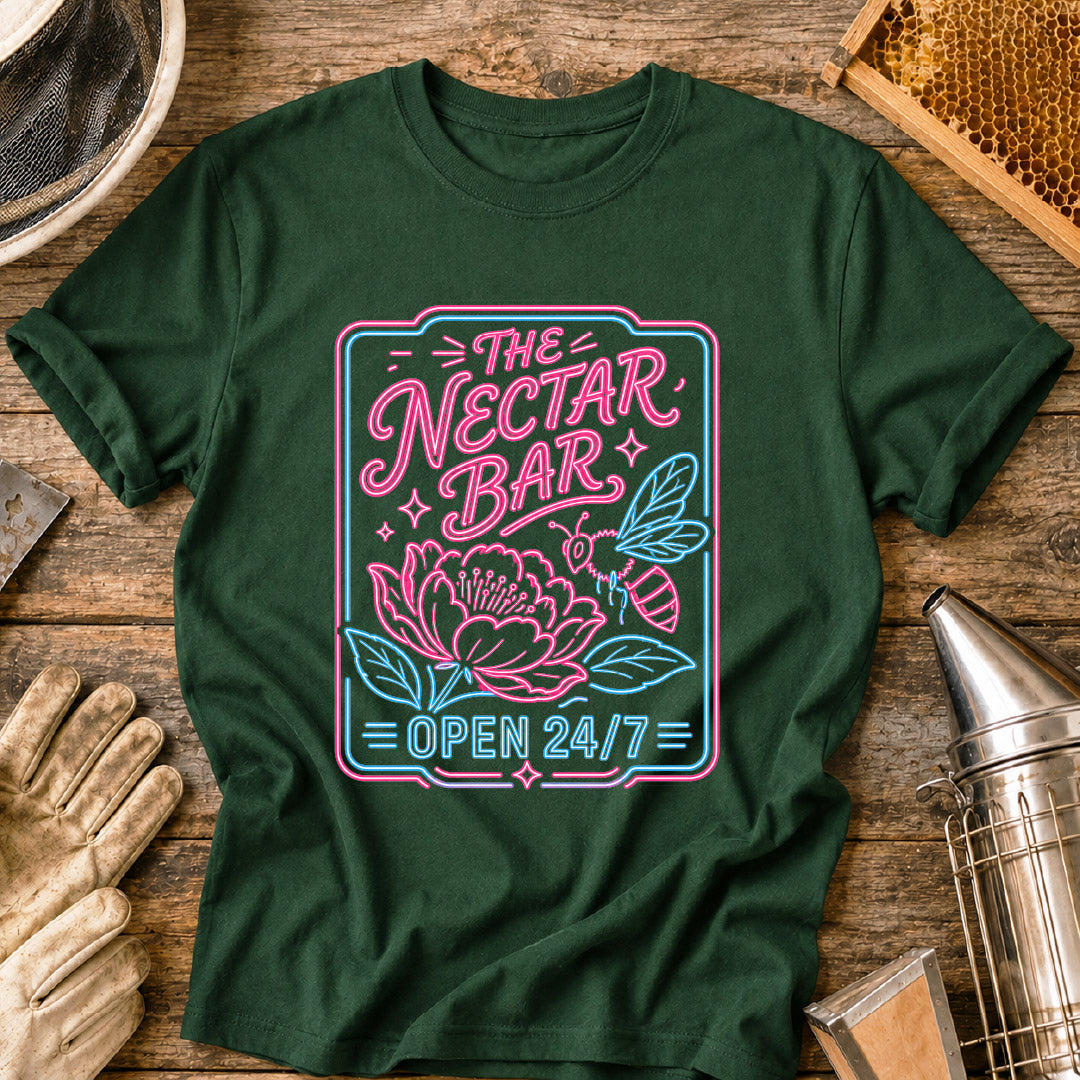 The Nectar Bar is Open 24/7 T-Shirt