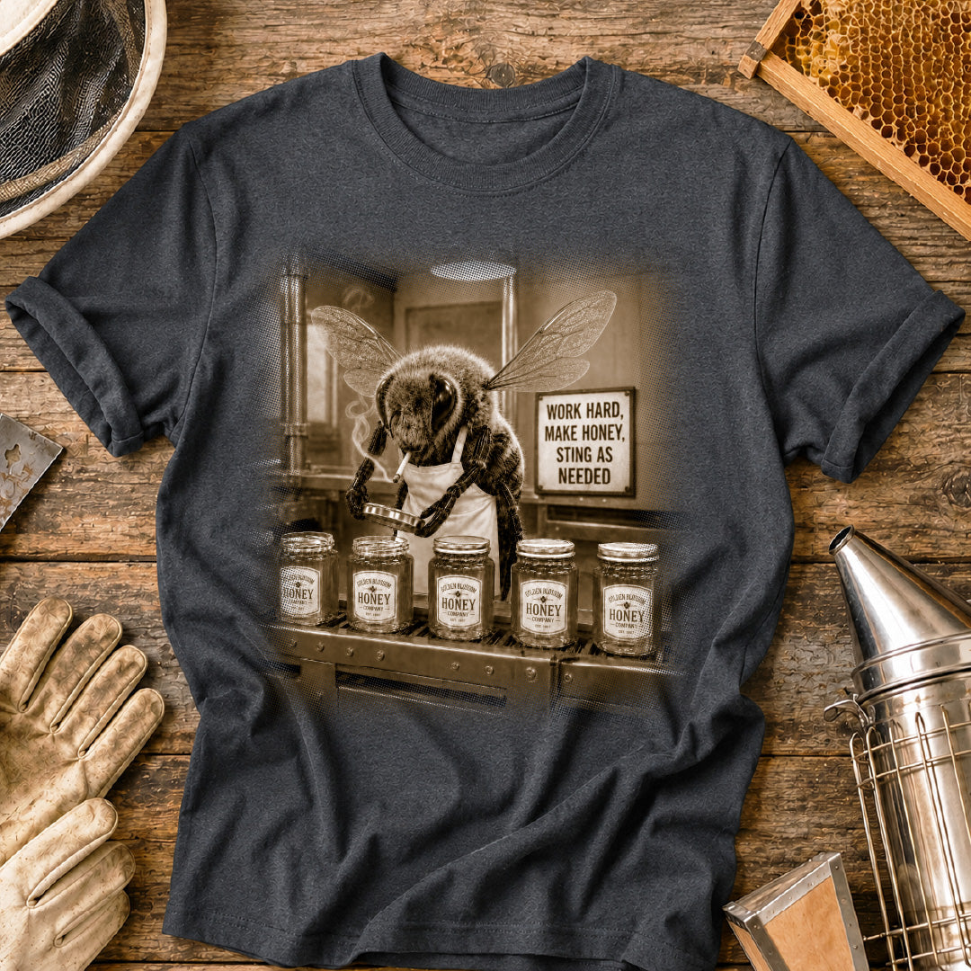 Bee Working Hard Jarring Honey T-Shirt