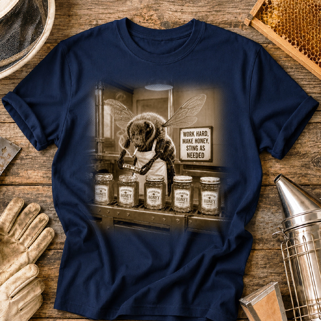 Bee Working Hard Jarring Honey T-Shirt