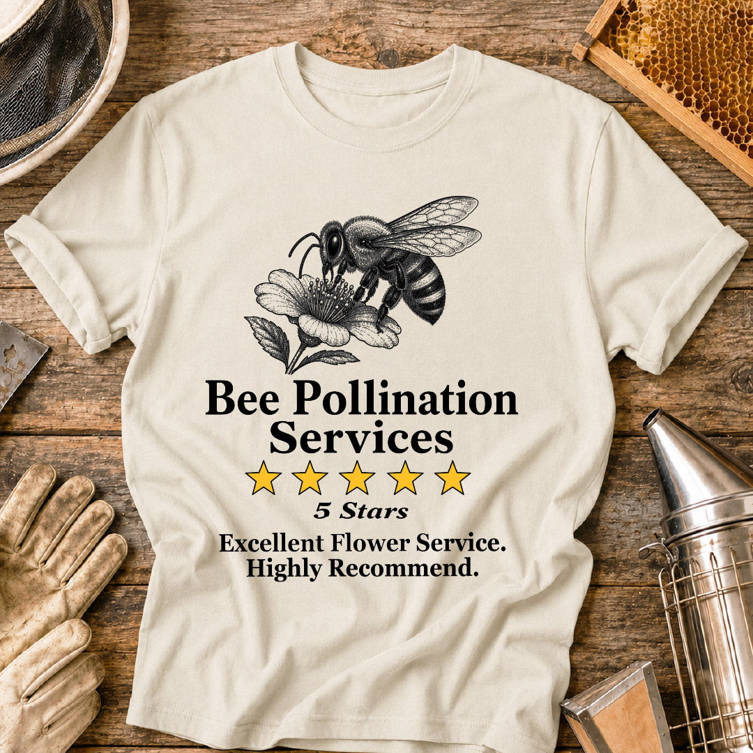 Bee Pollination Review T-Shirt