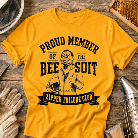 Member of Bee Suit Zipper Failure T-Shirt