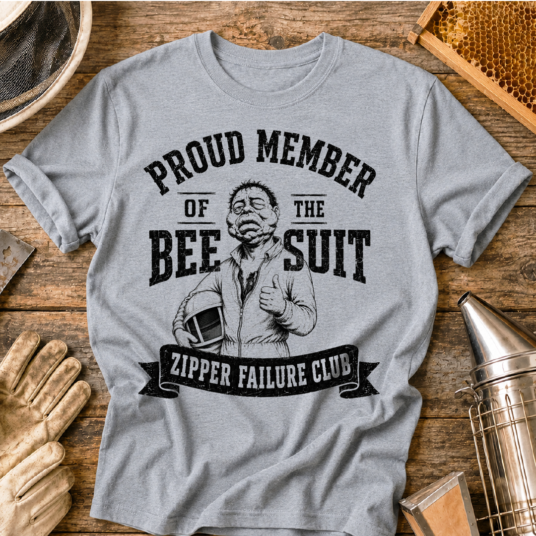 Member of Bee Suit Zipper Failure T-Shirt