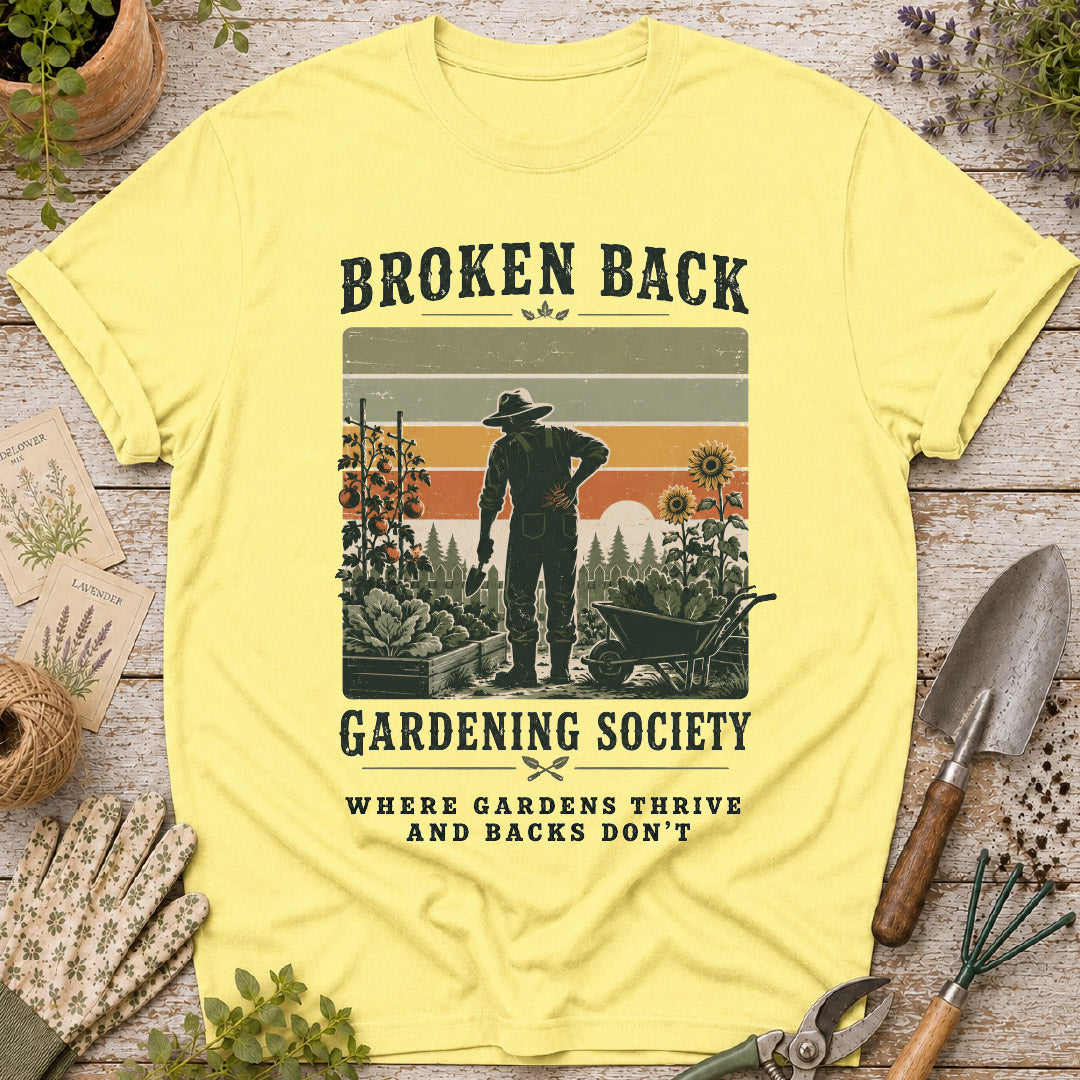 Broken Back Gardening Society T-Shirt