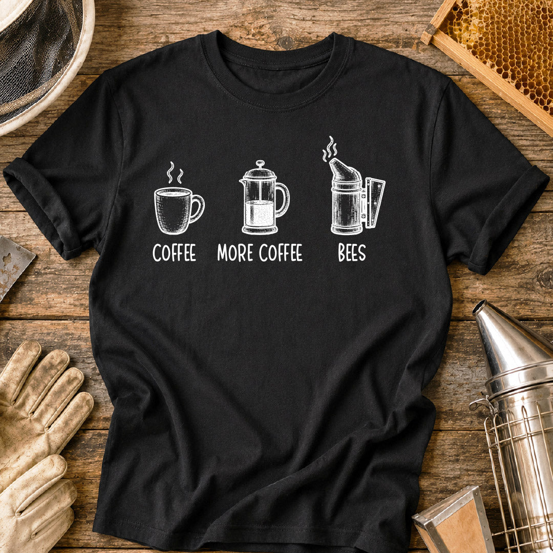 Coffee Coffee Bees T-Shirt