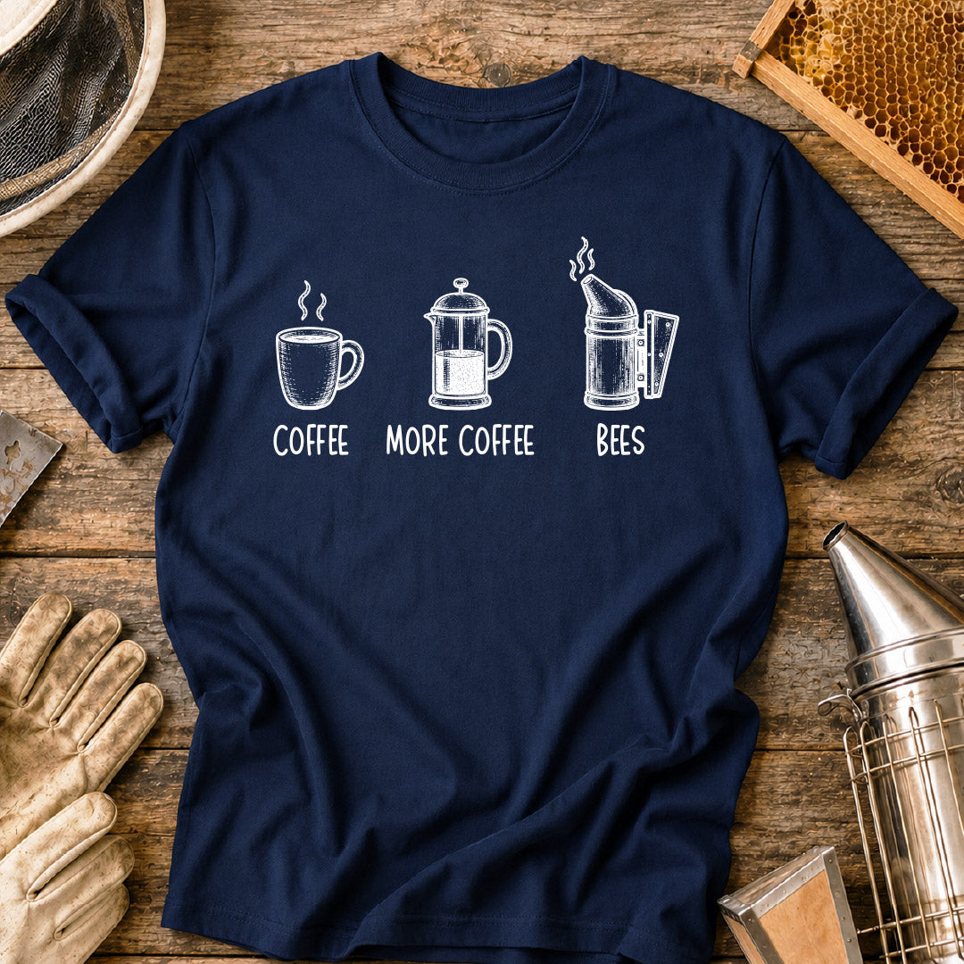 Coffee Coffee Bees T-Shirt