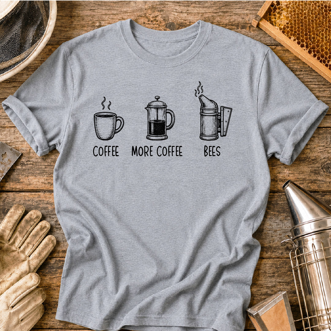 Coffee Coffee Bees T-Shirt