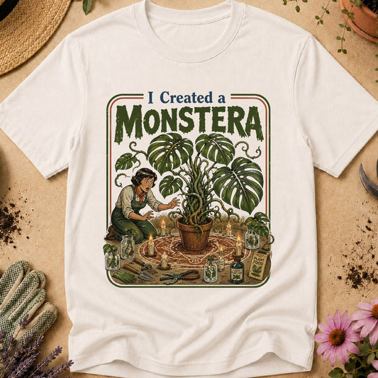 I Created a Monstera T-Shirt
