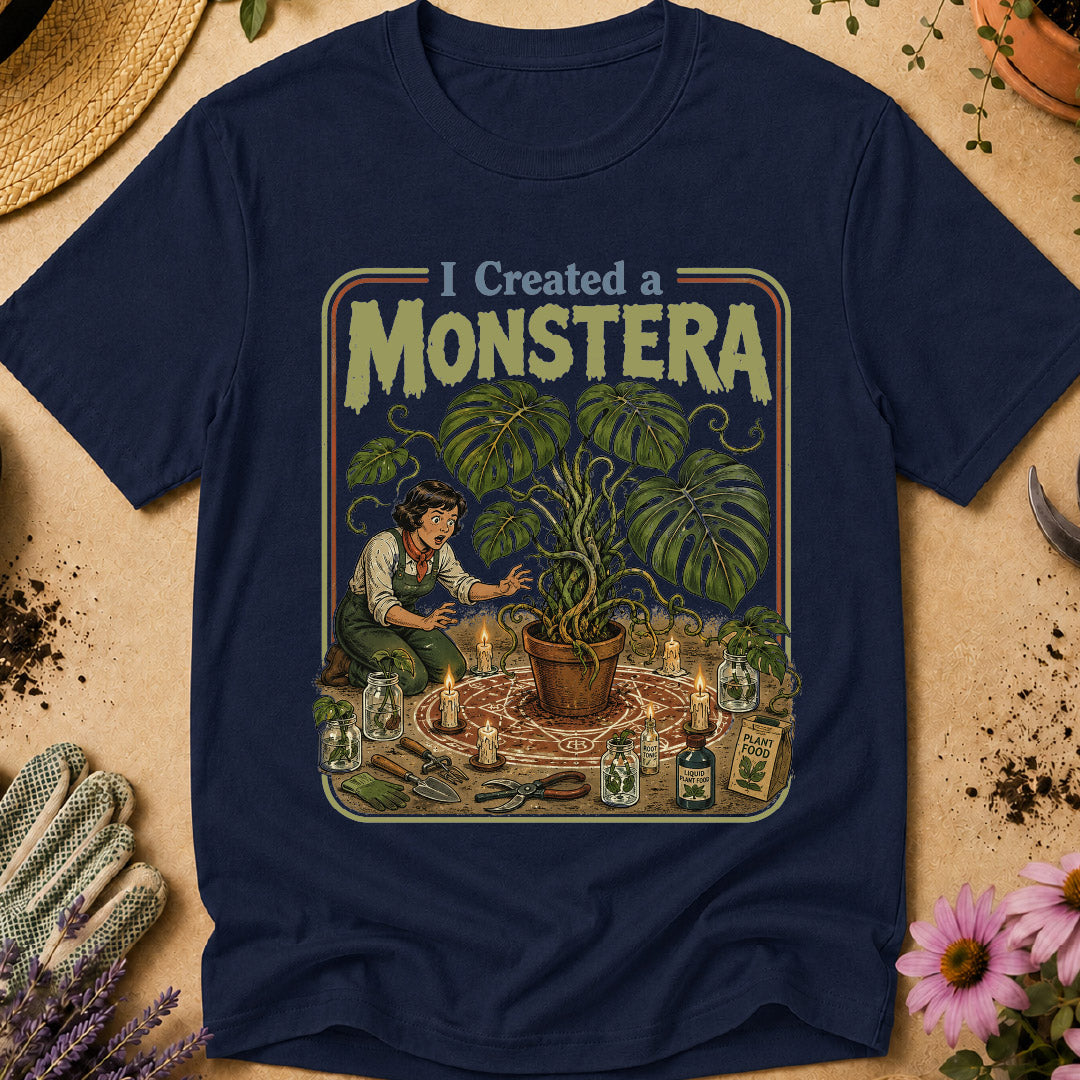 I Created a Monstera T-Shirt