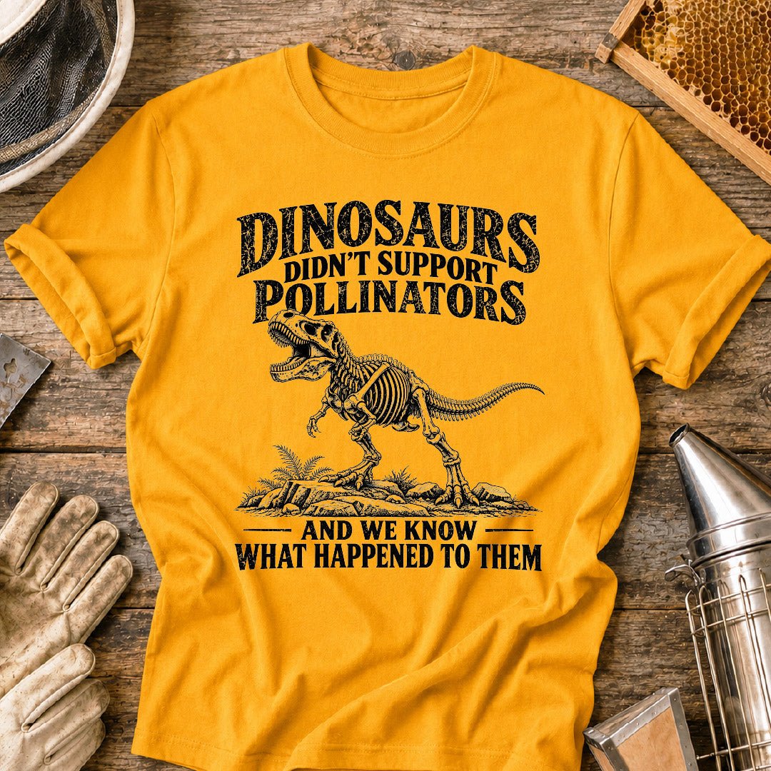 Dinosaurs Pollinators T-Shirt