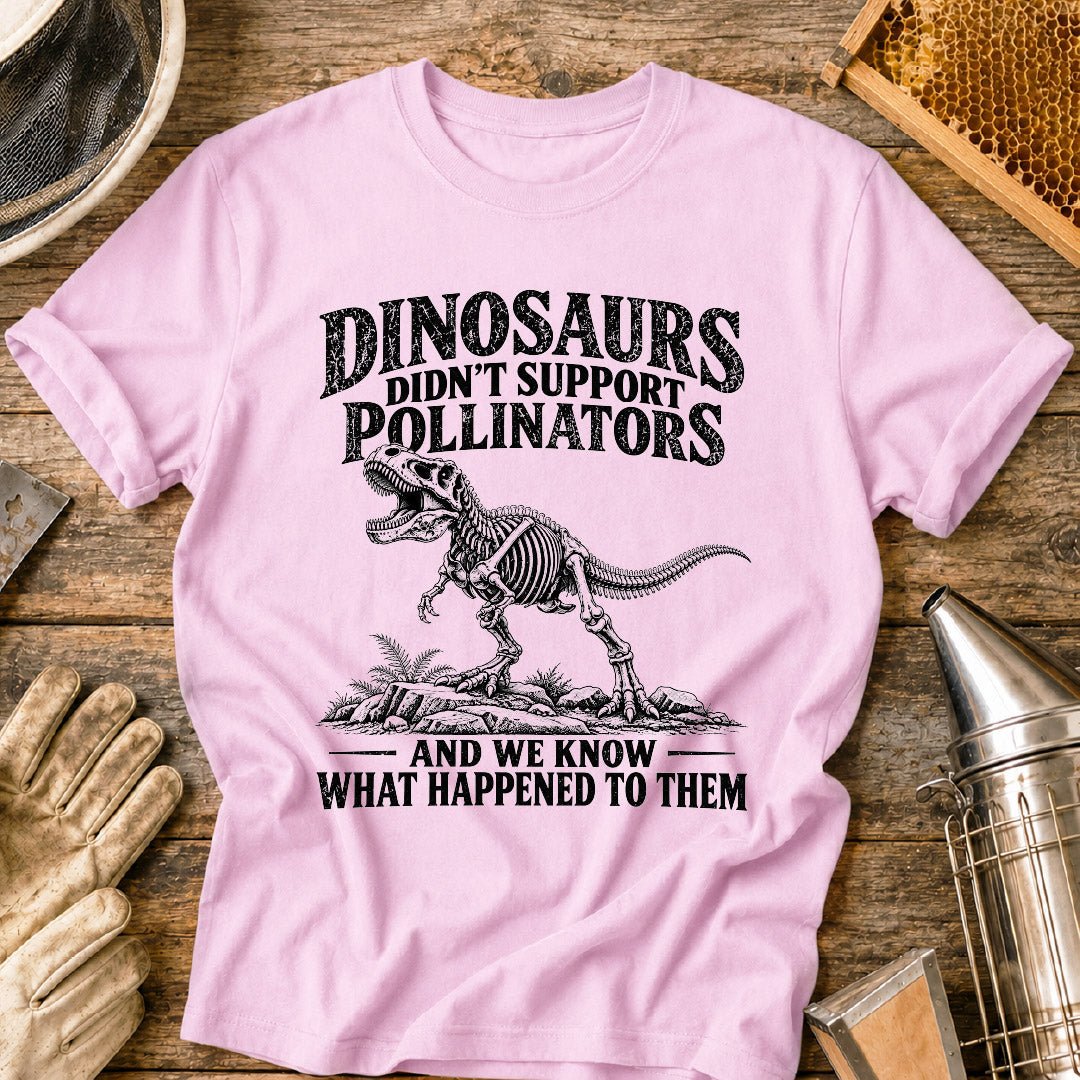 Dinosaurs Pollinators T-Shirt