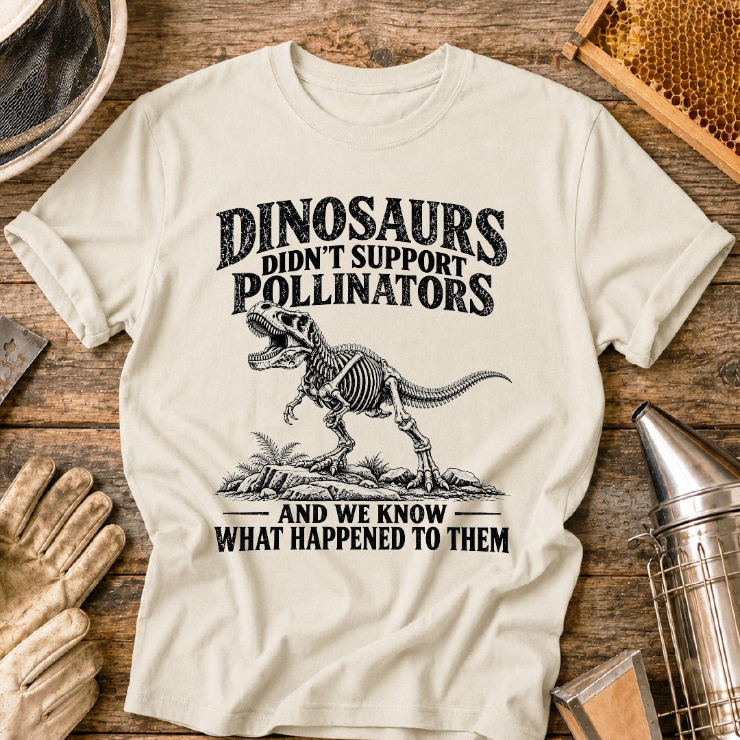 Dinosaurs Pollinators T-Shirt