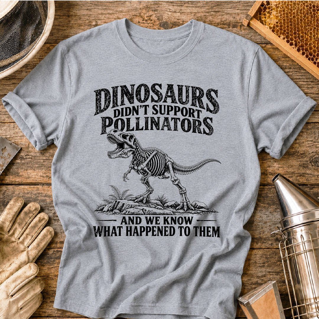 Dinosaurs Pollinators T-Shirt