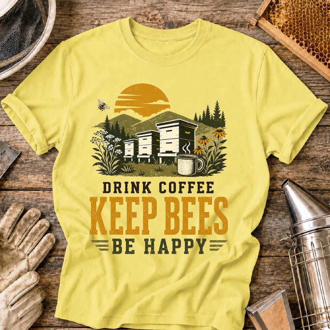 drink coffee keep bees, beekeeper shirt, beekeeping shirt, funny beekeeper shirt, bee lover gift, beekeeper gift, apiary shirt, coffee lover shirt, honey bee shirt, beekeeping gift