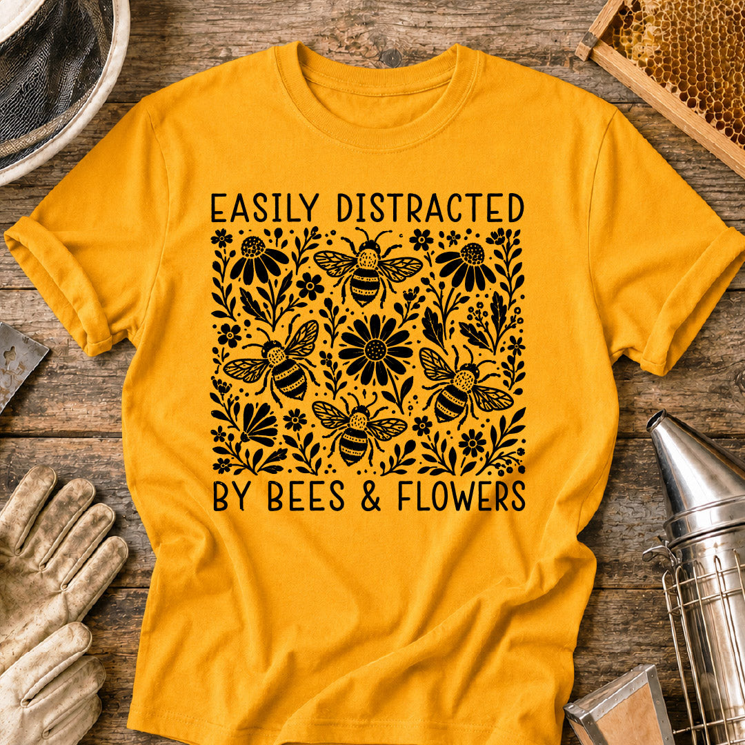 Easily Distracted by Bees T-Shirt