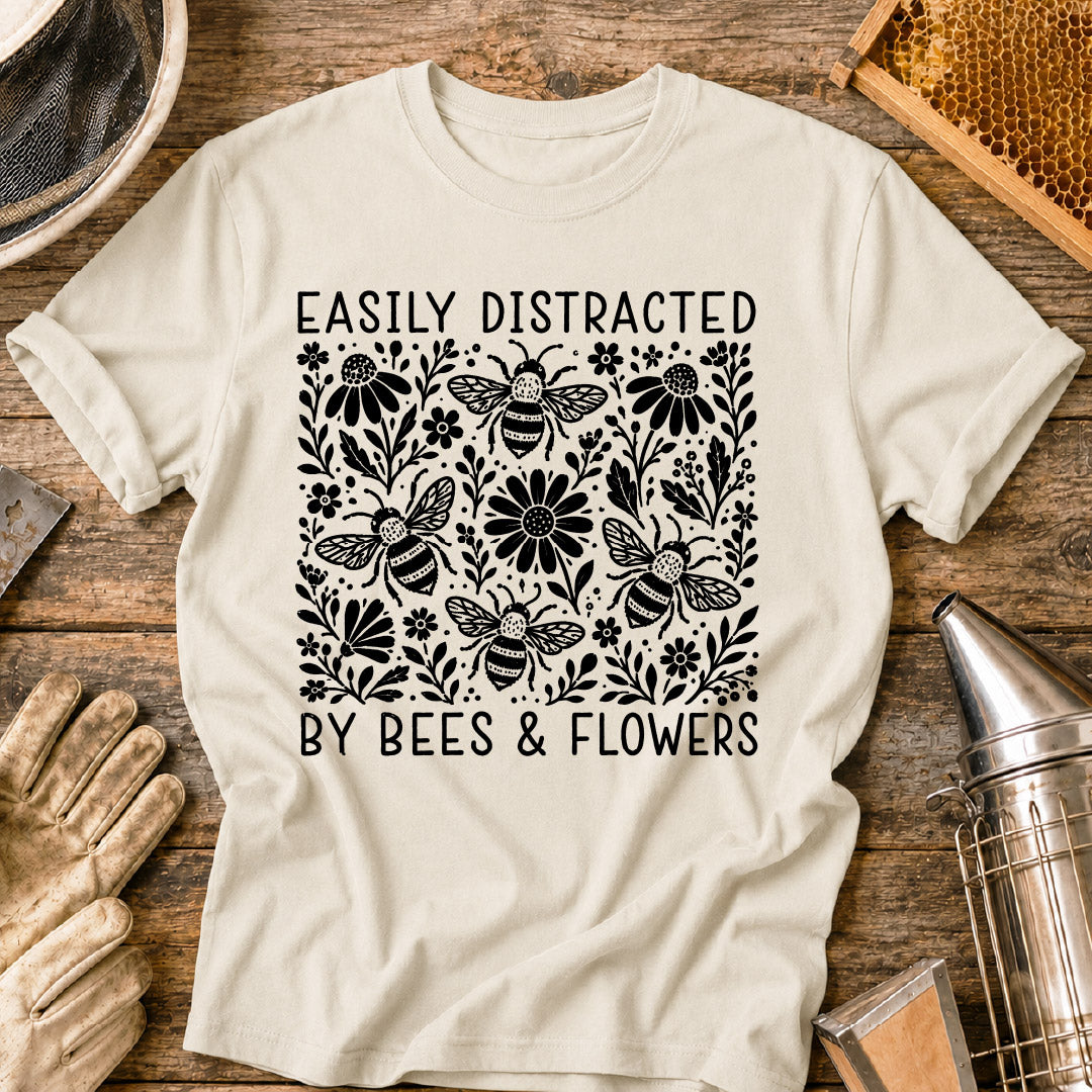 Easily Distracted by Bees T-Shirt