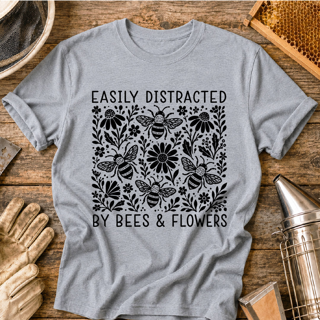 Easily Distracted by Bees T-Shirt