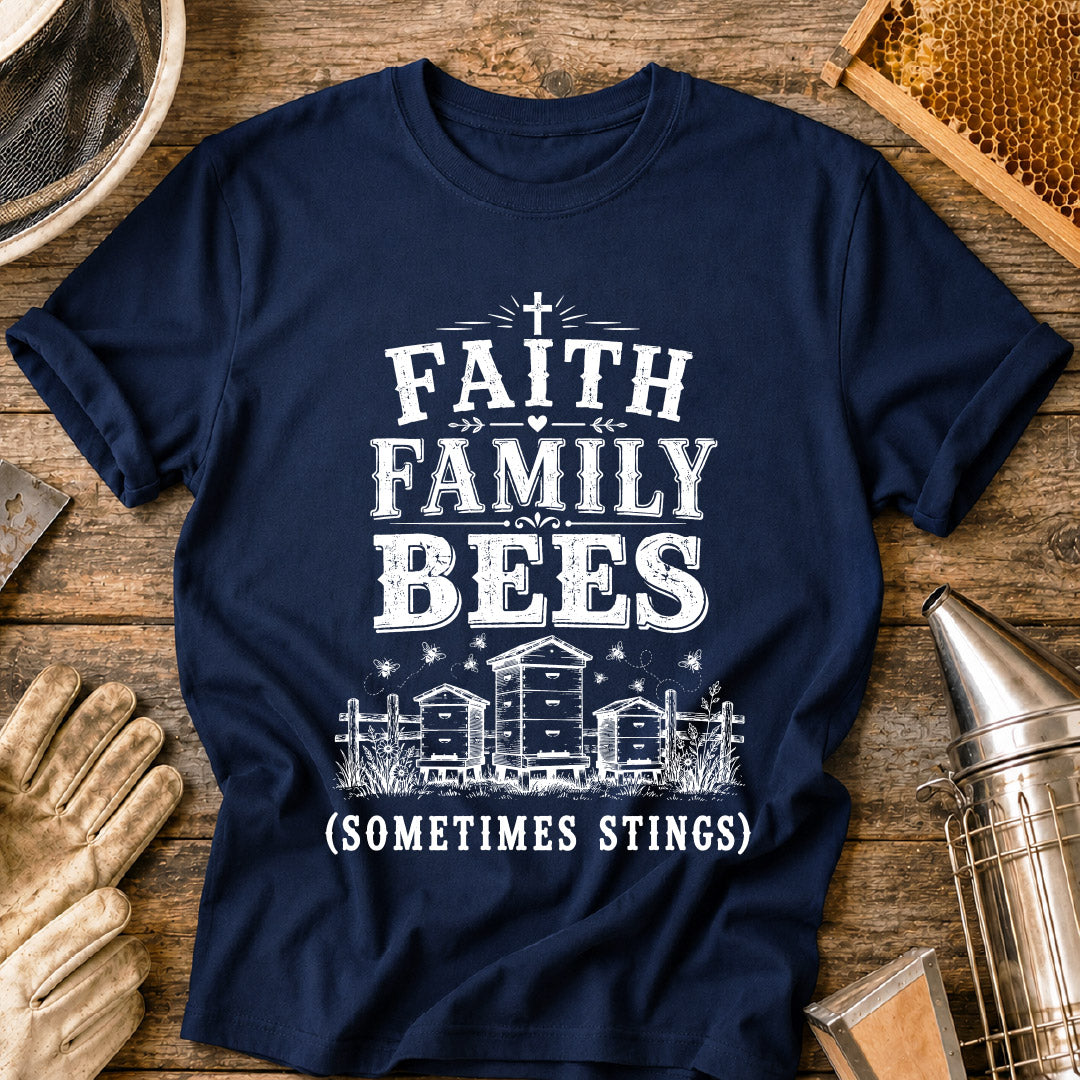 Faith Family Bees T-Shirt