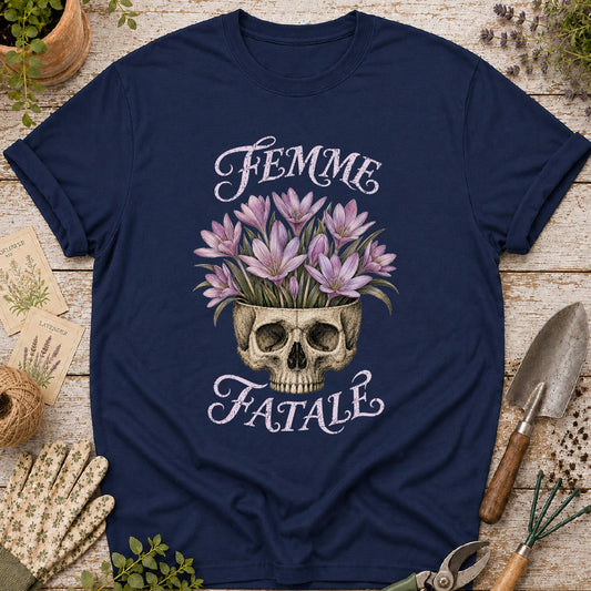 Femme Fatale Autumn Crocus T-Shirt