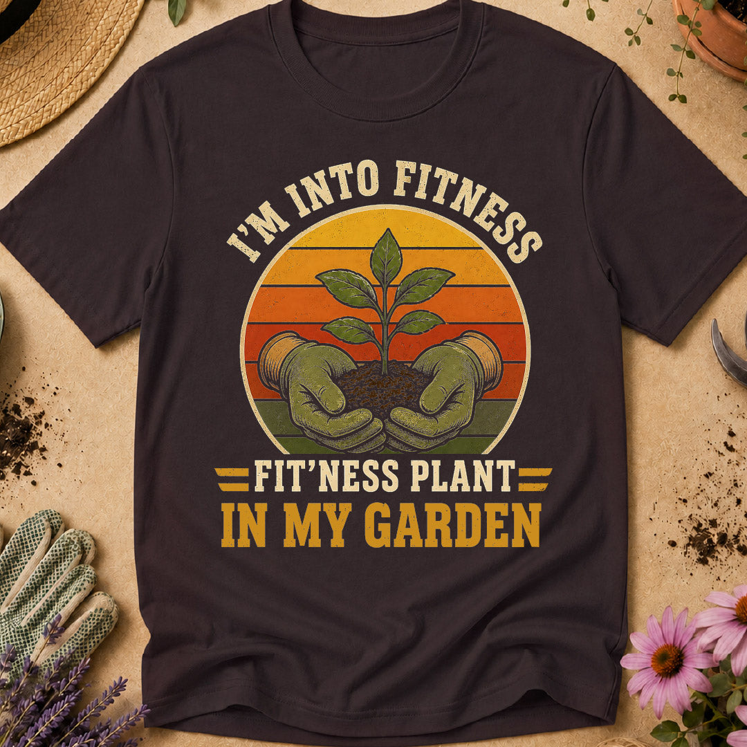 im into fitness gardening shirt, fitness plant in my garden, funny gardening shirt, gardener gift, gardening humor, plant lover shirt, vegetable gardener shirt, garden lover gift, backyard gardener, funny gardener shirt