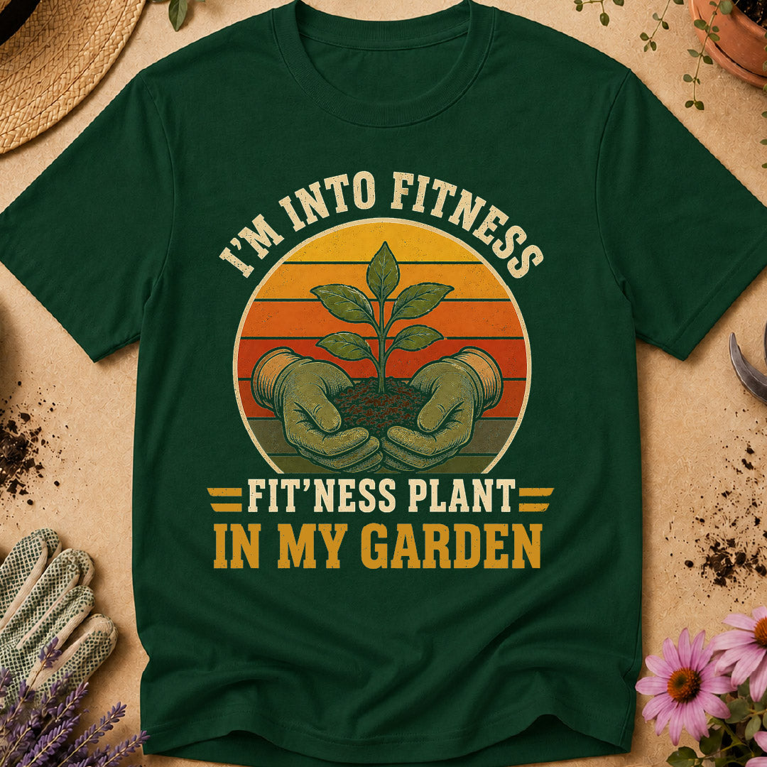 im into fitness gardening shirt, fitness plant in my garden, funny gardening shirt, gardener gift, gardening humor, plant lover shirt, vegetable gardener shirt, garden lover gift, backyard gardener, funny gardener shirt