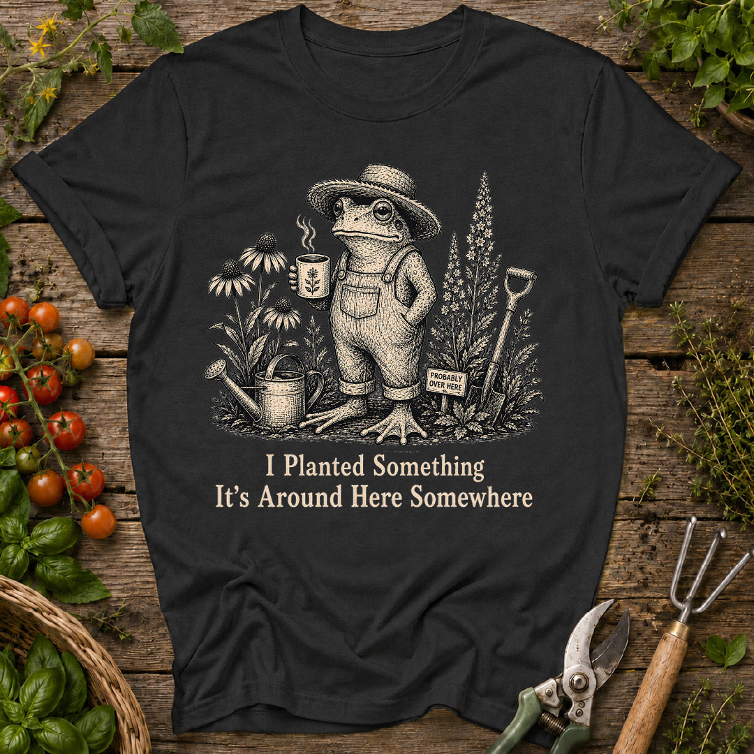 funny gardening shirt, frog gardener shirt, gardener gift, plant lover shirt, gardening humor, frog shirt, vegetable garden gift, cottagecore gardening, garden lover shirt, funny plant shirt