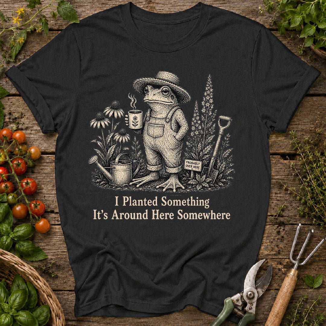 funny gardening shirt, frog gardener shirt, gardener gift, plant lover shirt, gardening humor, frog shirt, vegetable garden gift, cottagecore gardening, garden lover shirt, funny plant shirt