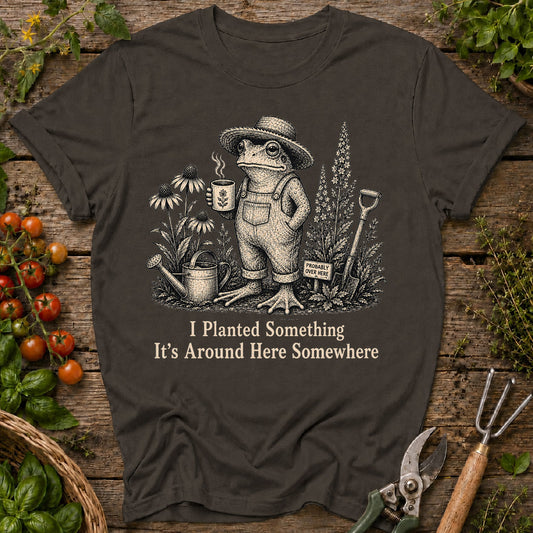 funny gardening shirt, frog gardener shirt, gardener gift, plant lover shirt, gardening humor, frog shirt, vegetable garden gift, cottagecore gardening, garden lover shirt, funny plant shirt