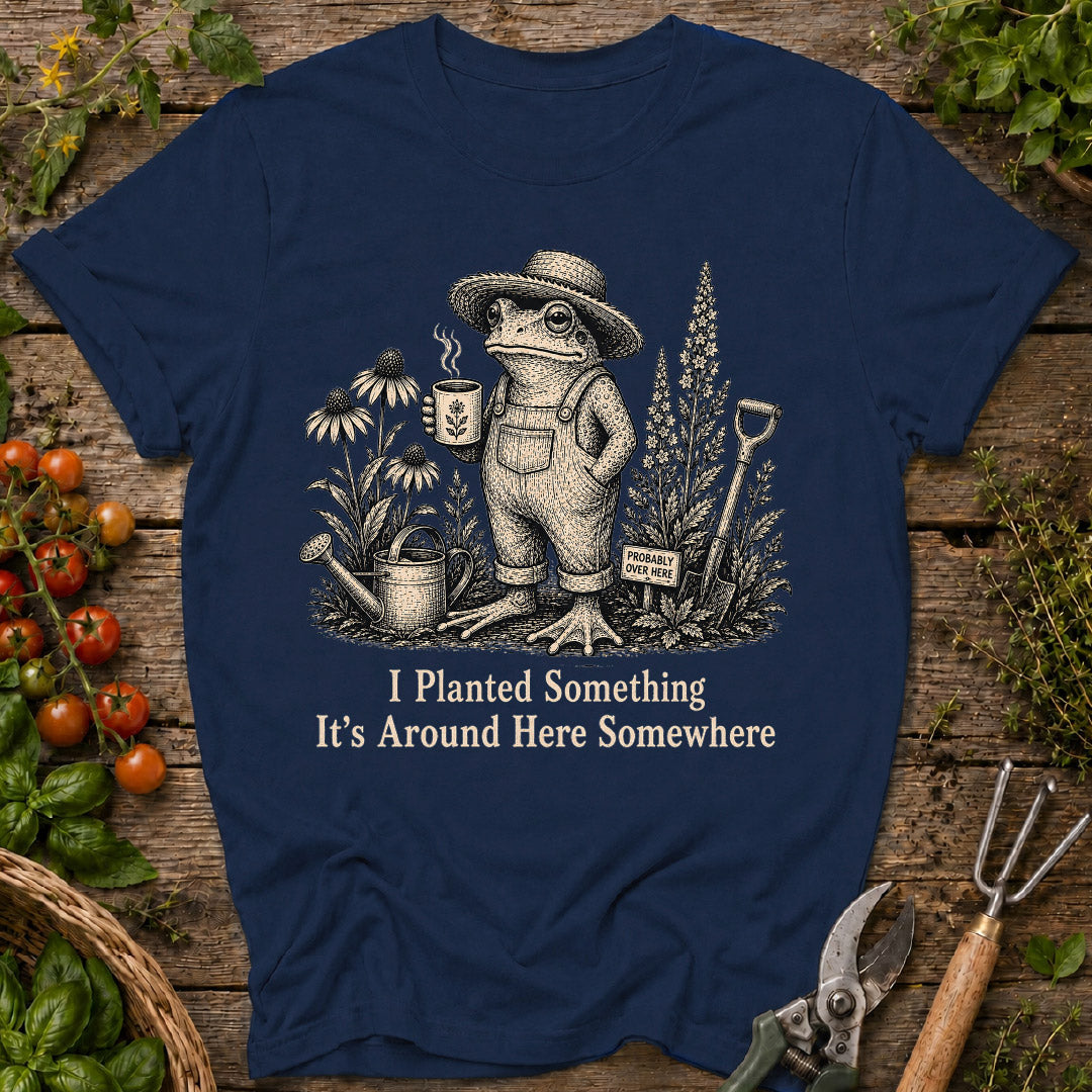 funny gardening shirt, frog gardener shirt, gardener gift, plant lover shirt, gardening humor, frog shirt, vegetable garden gift, cottagecore gardening, garden lover shirt, funny plant shirt