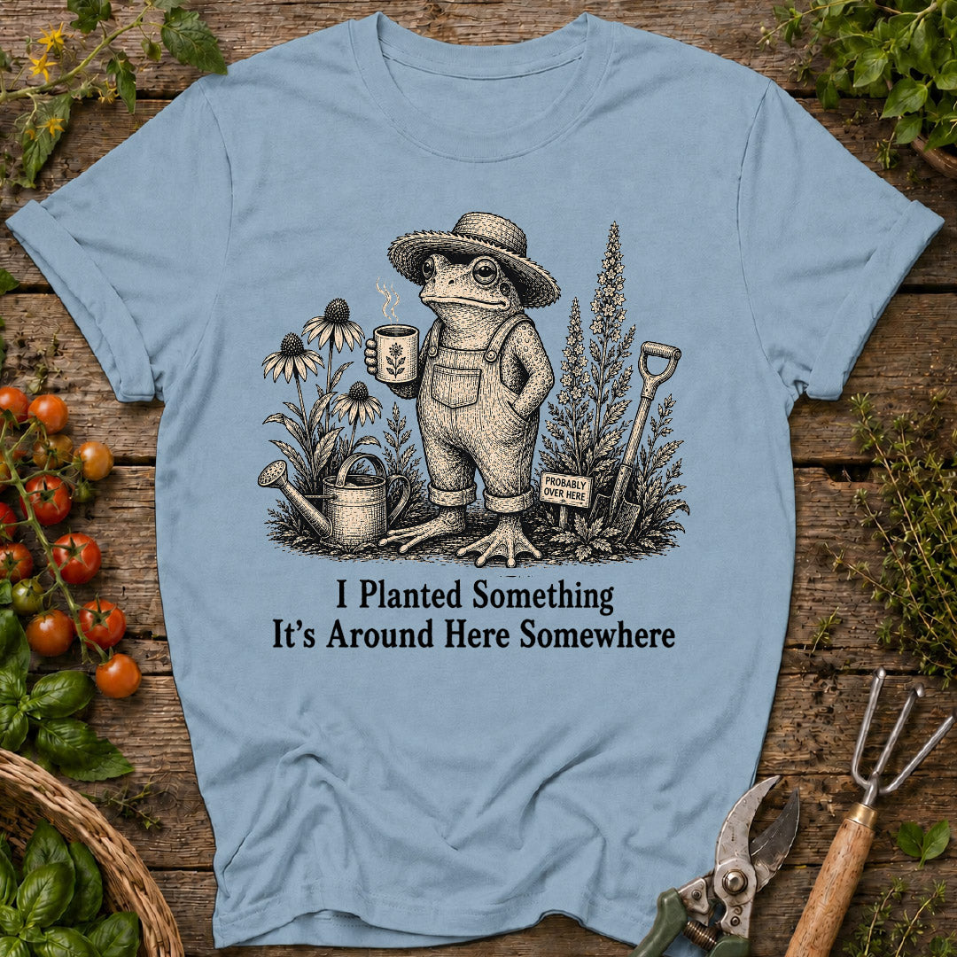 funny gardening shirt, frog gardener shirt, gardener gift, plant lover shirt, gardening humor, frog shirt, vegetable garden gift, cottagecore gardening, garden lover shirt, funny plant shirt