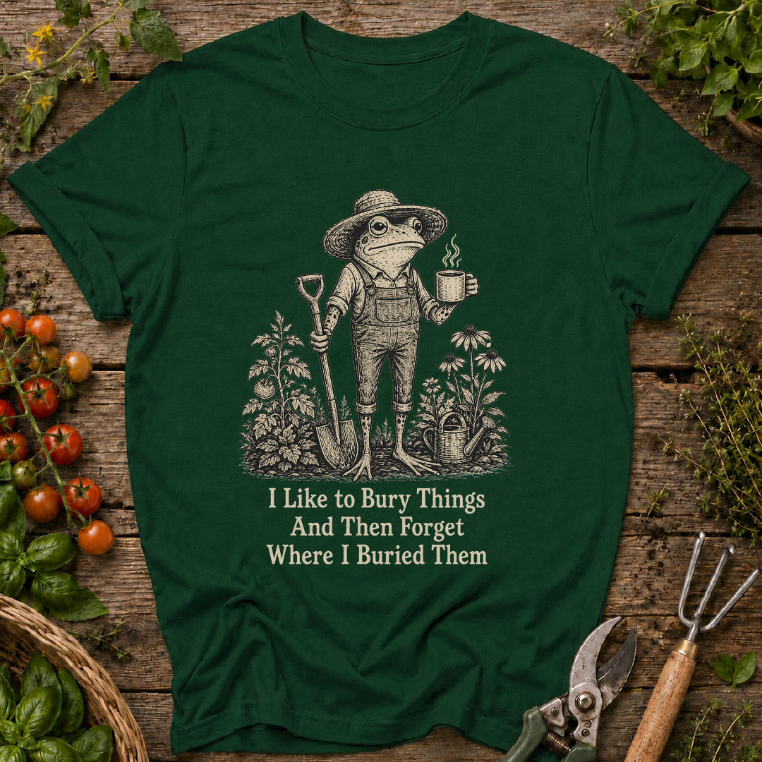 Frog Like to Bury T-Shirt